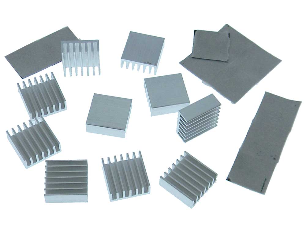 HEATSINK 60X60X20MM XCUT T766 Pack of 5 HEATSINK 60X60X20MM XCUT T766 Pack of 5