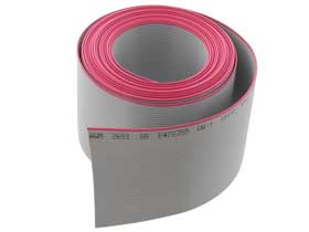 40 Conductor Flat Ribbon Cable, 3m (10ft.)
