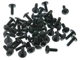 Pack of 50 - 10-32 Rack Panel Steel Screws