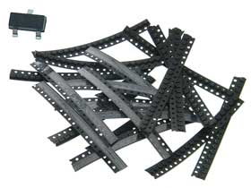 Pack of 420 - Assortment of Popular SOT23 - SMD Transistors