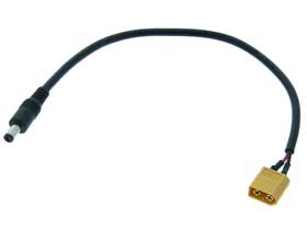 5.5mm x 2.1mm Coaxial  Plug to XT60 Jack, 30cm Cable