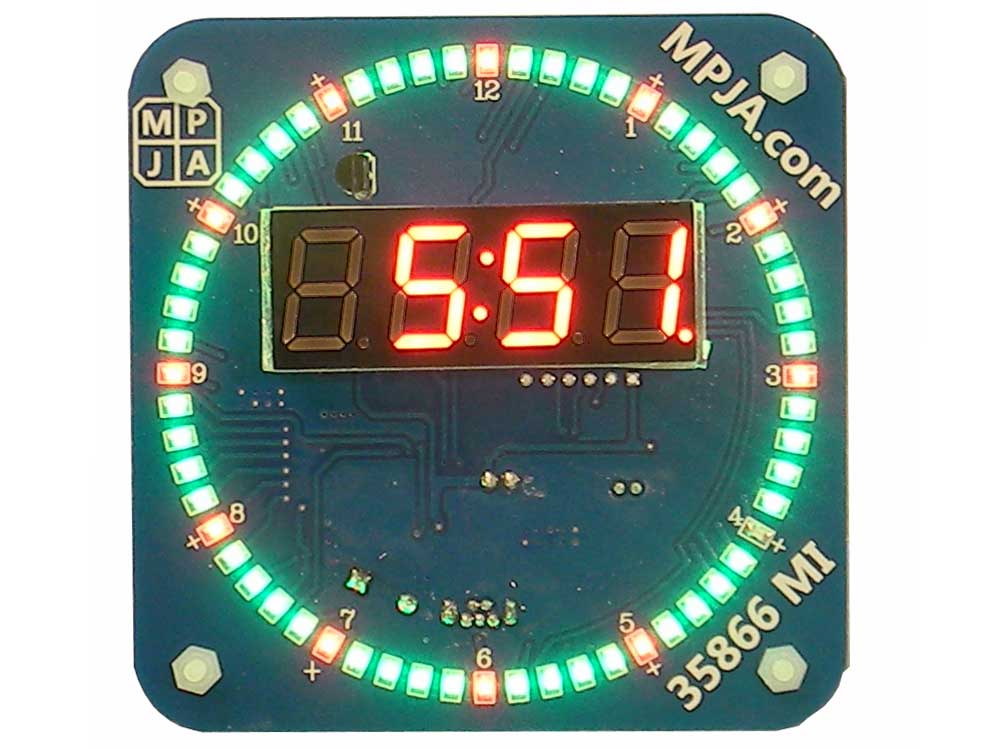 12 Hour Am Pm Digital Led Clock Mpja Com 12 Hour Am Pm Digital Led Clock Mpja Com