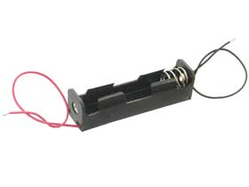 Single Battery Holder for 18650 Lithium Battery
