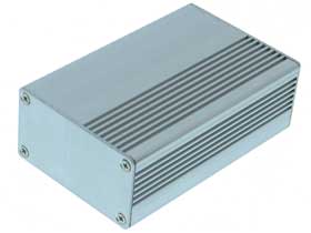 Extruded Aluminum Box with End Plates 4-1/16