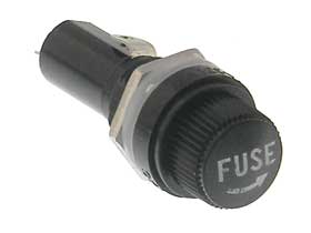 Fuse Holder for 6 x 30mm Fuses,  10A 250V max