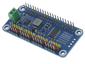 16-channel 12-bit PWM Servo Driver for Raspberry Pi
