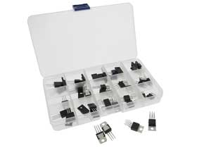 Box of 45 - TO220 Semiconductor Device Kit FETs 7N60 / 8N60  / 10N60 / 12N60 / 20N60