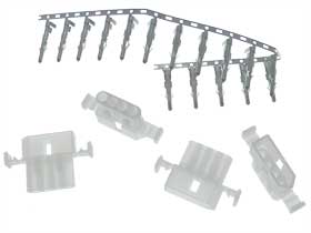 Pack of 4- Connector, 4 Pin Female, Keyed, 5.03mm Pitch