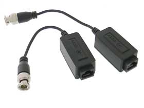 Video Baluns- 75 Ohm BNC to 100 Ohm RJ-45 Jack