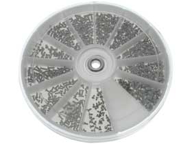 Box of 600 - Metric Micro Screws in Selector Box, Flat Head