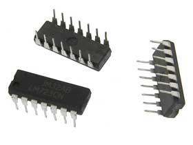 Pack of 3 - LM723CN DIP Adjustable Voltage Regulator 2-37V