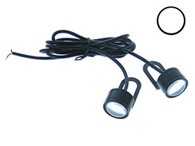 12VDC - Dual LED Novelty Display Lighting - White