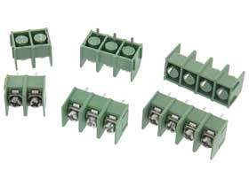 Pack of 6 - Pack of 6 - 7.62mm Pitch 2ea- 2,3 & 4 Position Terminal Strips- PC Mount