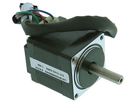 Stepmotor, 1.8deg. NEMA 11, 4 Lead, -Single Shaft - 1.3A