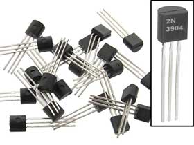 Pack of 20 - 2N3904 NPN Transistor