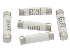 Pack of 5 - 2 Amp10 x 38mm RO15 (5AG) Ceramic Fuse