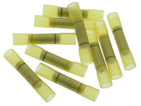 Pack of 10- Heatshrink Butt Splice- Step Down 10-12 to 14-16