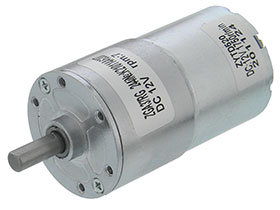 12VDC, 7 RPM Gearhead Motor
