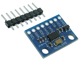 3-Axis Gravity - Accereration Sensor Module - I2C-SPI