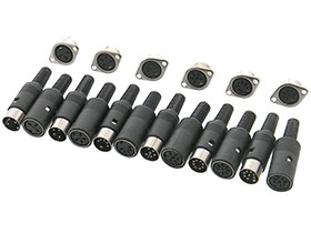 Pack of 18 - Standard size DIN Connector Set