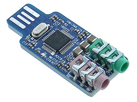 USB External Sound DAC Card