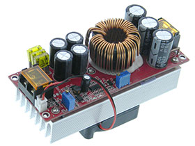 Adjustable DC/DC Boost Converter, 10-60VDC, 1800W