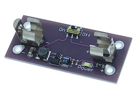 LilyPad Power Supply - 1.5V Battery Boost Module -  5V Out