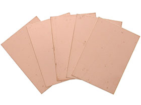 Pack of 5 - 70mm X 100mm Double Side Copper Clad Board