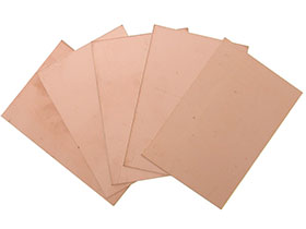 Pack of 5 - 100mm X 150mm Double Side Copper Clad Board