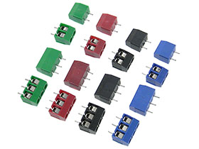 Pack of 16 - Terminal Block Pairs - 2 & 3 Position - 4 Color