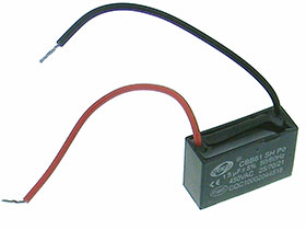 AC Motor Capacitor - 450VAC - 1.5uF