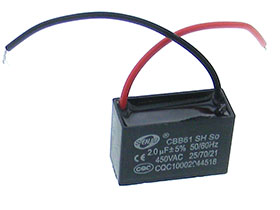 AC Motor Capacitor - 450VAC - 2.0uF
