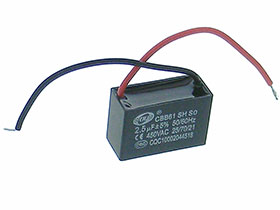 AC Motor Capacitor - 450VAC - 2.5uF