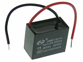AC Motor Capacitor - 450VAC - 3.5uF