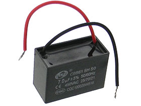 AC Motor Capacitor - 450VAC - 7.0uF