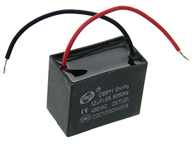 AC Motor Capacitor - 450VAC - 12uF