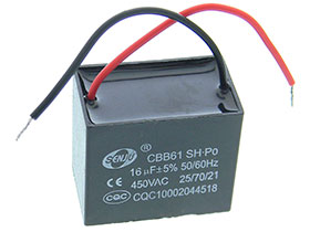 AC Motor Capacitor - 450VAC - 16uF