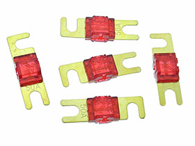 Pack of 5 - 50 Amp ANS Fuse 42mm x 12mm