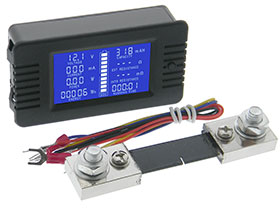 9 Function 100A Battery SOC / Discharge Tester