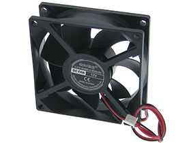 12VDC 80mm X 25mm Box Fan -  QISU