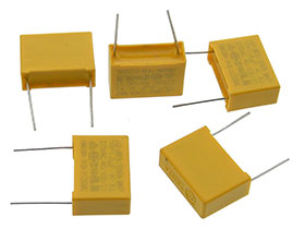 Pack of 5 - 1.0uF 275VAC Safety Capacitor