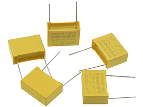 Pack of 5 - 1.2uF 275VAC Safety Capacitor