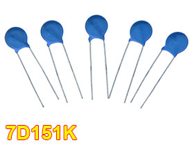 Pack of 5 - 150V Metal Oxide Varistor Transient Suppressor