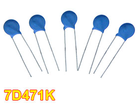 Pack of 5 - 470V Metal Oxide Varistor Transient Suppressor
