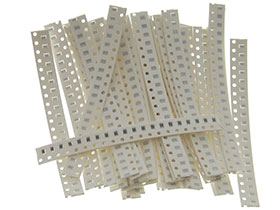 660pc. Type 0805 Chip Resistors - 33 Values - 1 ohm to 680K