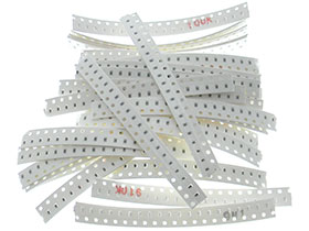 720pc. Type 0603 Chip Resistors - 36 Values - 1 ohm to 10Meg