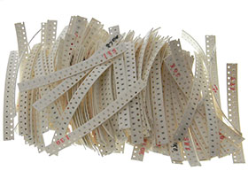 3400pc. Type 0603 Chip Resistors - 170 Values - 0 ohm to 10M