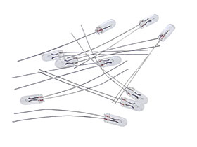 Pack of 10 - 12V Incandescent Micro Bulb