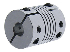 Coupling Flexible Helical Cut 6.35mm to 6.35mm (1/4
