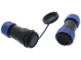 Waterproof 24 Contact Cable Plug & Jack